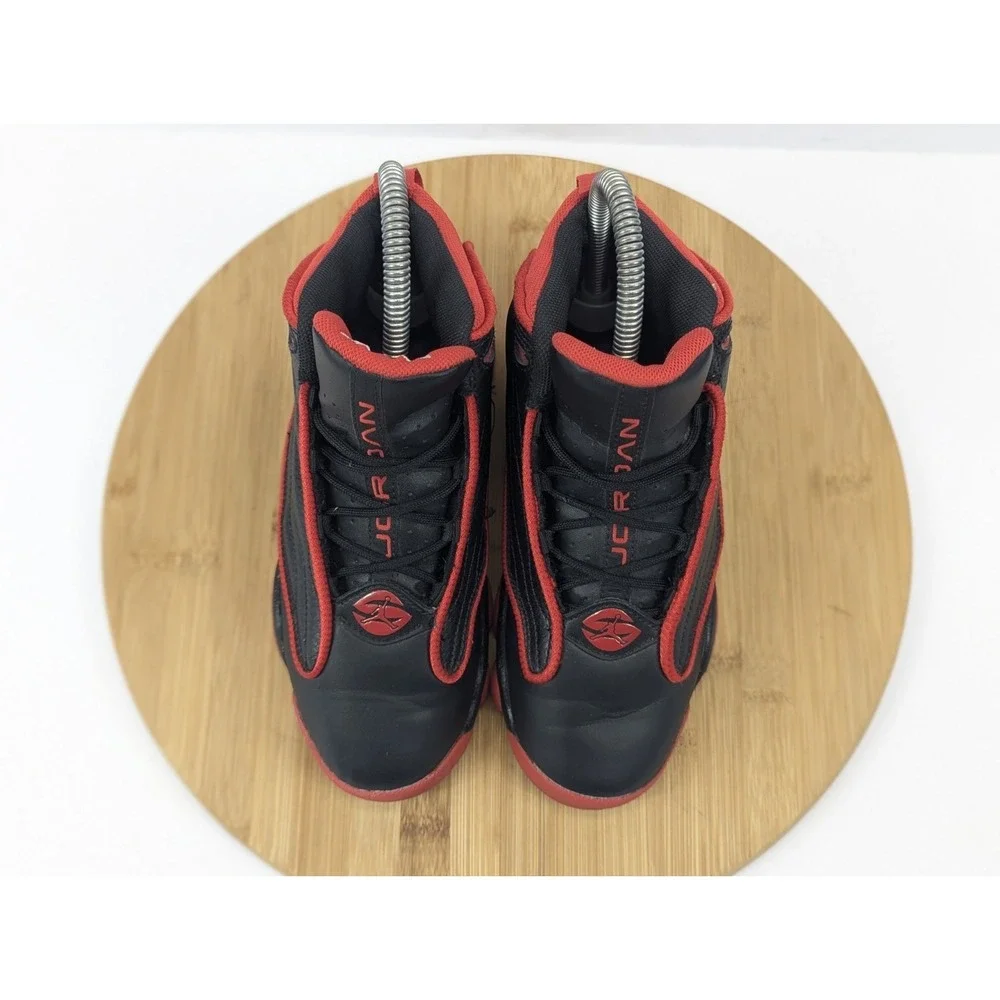 Jordan Shoes Kids Boys Size 1.5 Pro Strong Black Red Sneakers PS Kids Basketball